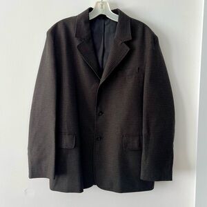 COS Men’s Dark Brown/Black Relaxed Blazer